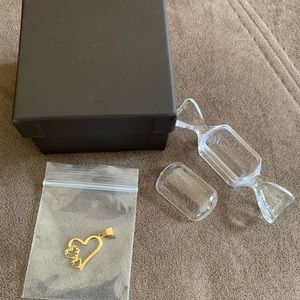 ❤️18K SD Gold Heart Pendant ❤️